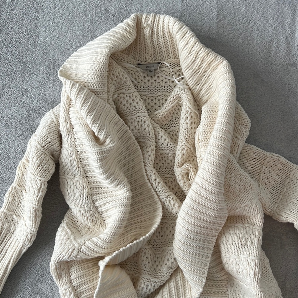 GUESS Long Knit Cardigan